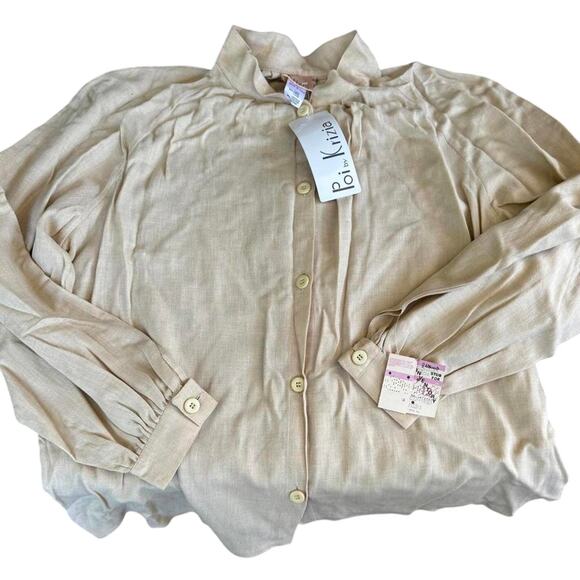 Vtg. Poi by Krizia wool blend blouse NWT - Picture 1 of 4
